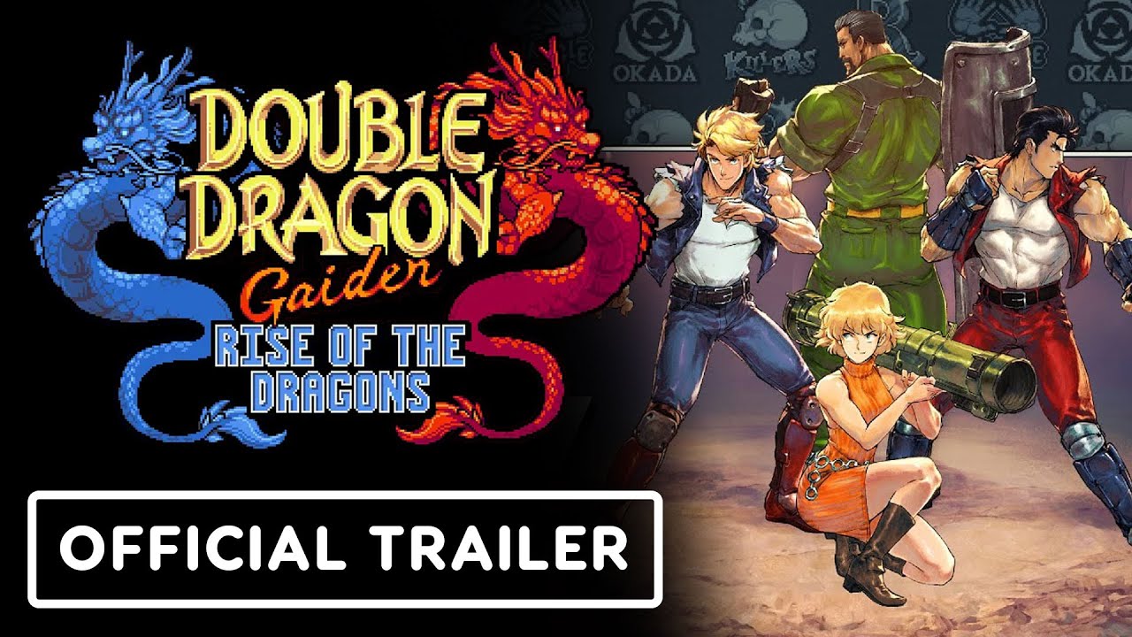 DOUBLE DRAGON GAIDEN: RISE OF THE DRAGONS: Announcement Trailer Released