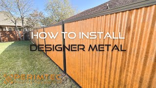 Perimtec: How to Install Designer Metal