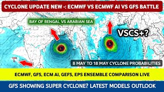 GFS Model Showing Super Cyclone? | Latest ECM, GFS, EC-Ai Live Analysis! Full Report On Cyclone