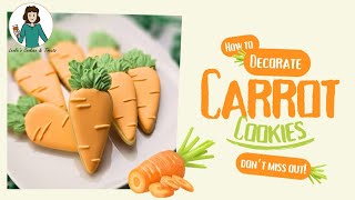 Celebrity How to Decorate Carrot Cookies | Easy Easter Sugar Cookie Decorating Tutorial Net Worth