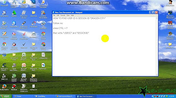 ErcHimA - How to Find USER ID & SESSION ID "DRAGON CITY"