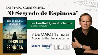 José Rodrigues Dos Santos Conversa Sobre O Segredo De Espinosa Seu Último Livro Ao Vivo