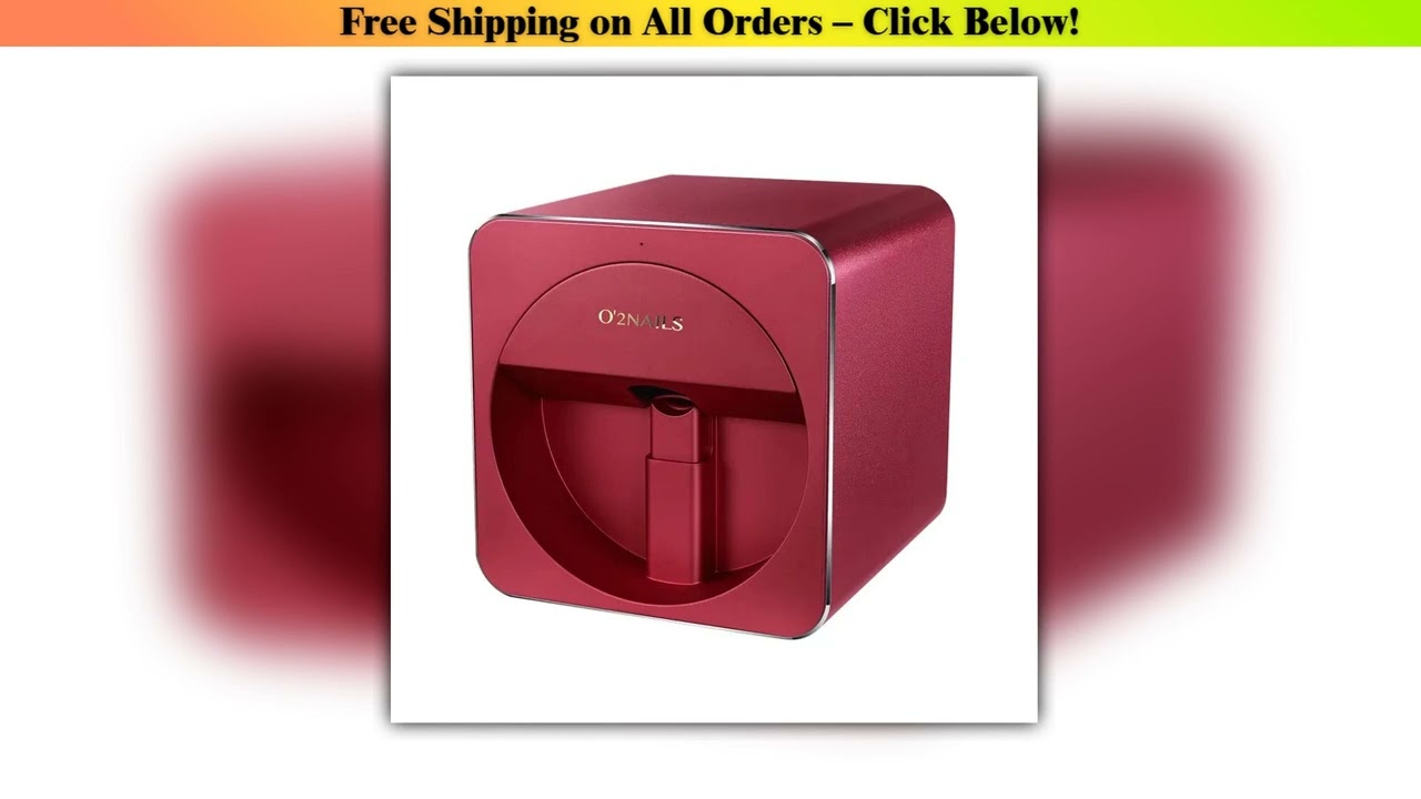 2025 O2nails X11 Professional Nail Art Mobile Printer 3D Nail Machine with Metal Body for Nail