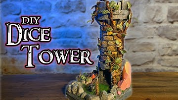 DIY Dice Tower for Dungeons and Dragons
