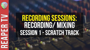 How to Record / Mix a Song in Reaper DAW - Part 1