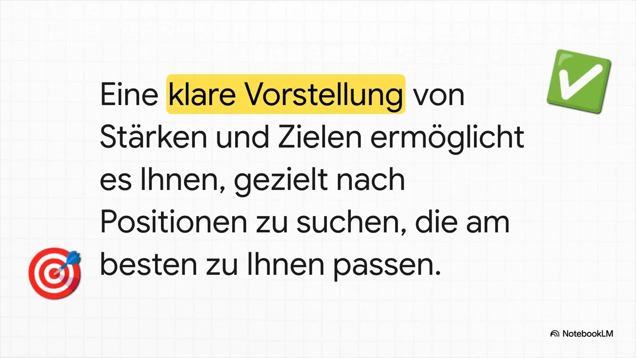 1.2 Selbstanalyse: Ihre Stärken und Ziele definieren