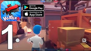 Vortex 9 - shooter game Part 1  gameplay Android ios