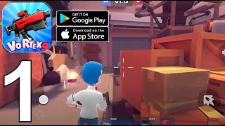 Vortex 9 - shooter game Part 1  gameplay Android ios