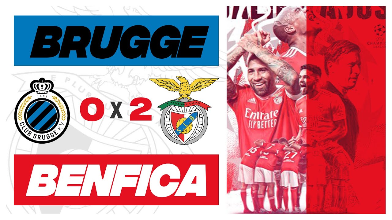 REAÇÃO EM DIRETO AO CLUB BRUGGE X BENFICA