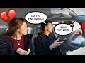 FLIRTING WITH DRIVE THRU EMPLOYEES IN FRONT OF MY GIRLFRIEND!! *BAD IDEA*