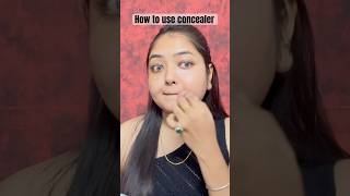 How to use concealer #trending #makeup #softglamlook #makeuptutorial #viralvideo #makeuptips