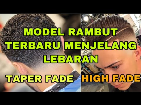(HD) 27 MODEL RAMBUT FADE DARI TAPER FADE HINGGA HIGH FADE - YouTube