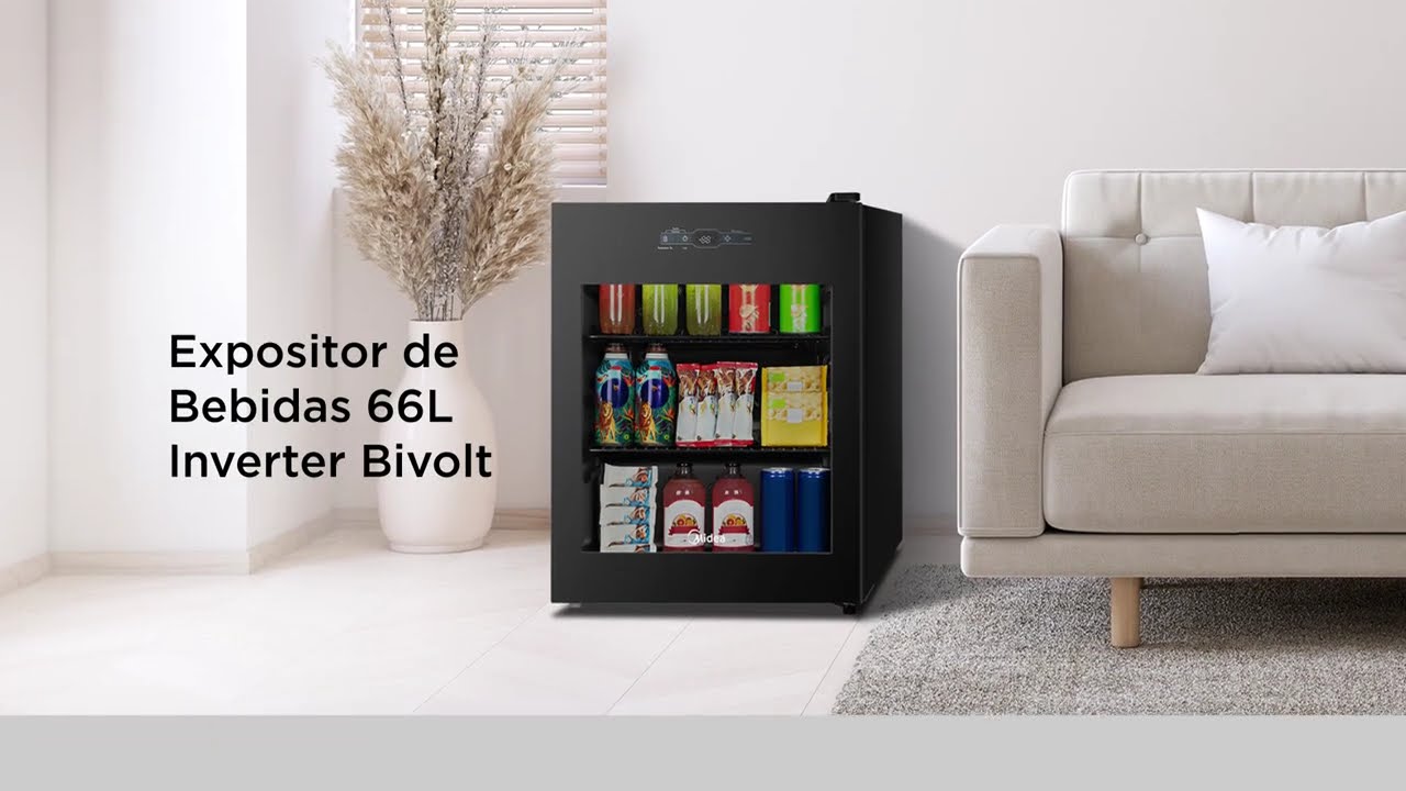 RT-6459962122ページ Expositor de Bebidas 66L Inverter Bivolt | Midea