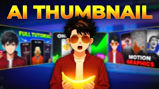 I Made Thumbnails Like Top Youtubers... Using Ai