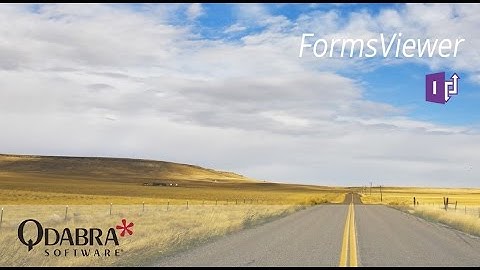 FormsViewer Workarounds for Known Issues: Qdabra Free Webinar