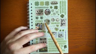 ASMR | Dreamcore Sticker Book | Tracing + Pretty Visuals | Soft Spoken screenshot 3