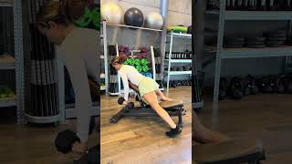 Chest supported row