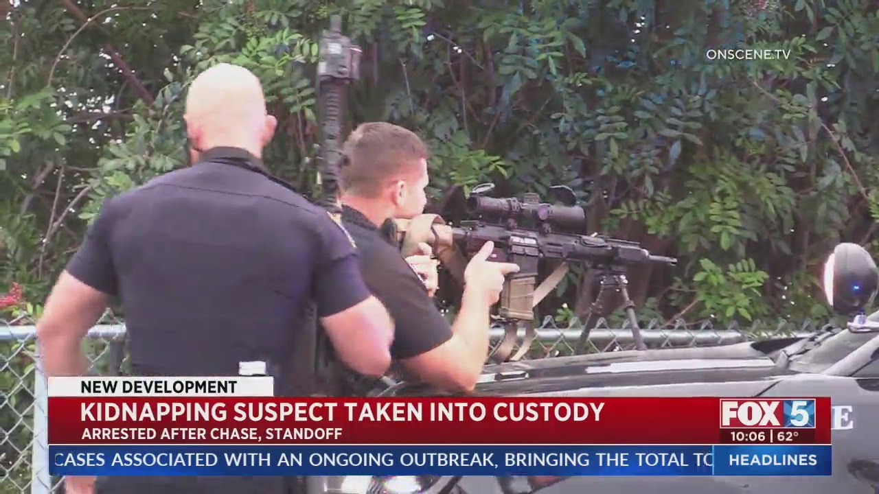 Kidnapping Suspect Taken Into Custody After Standoff - YouTube