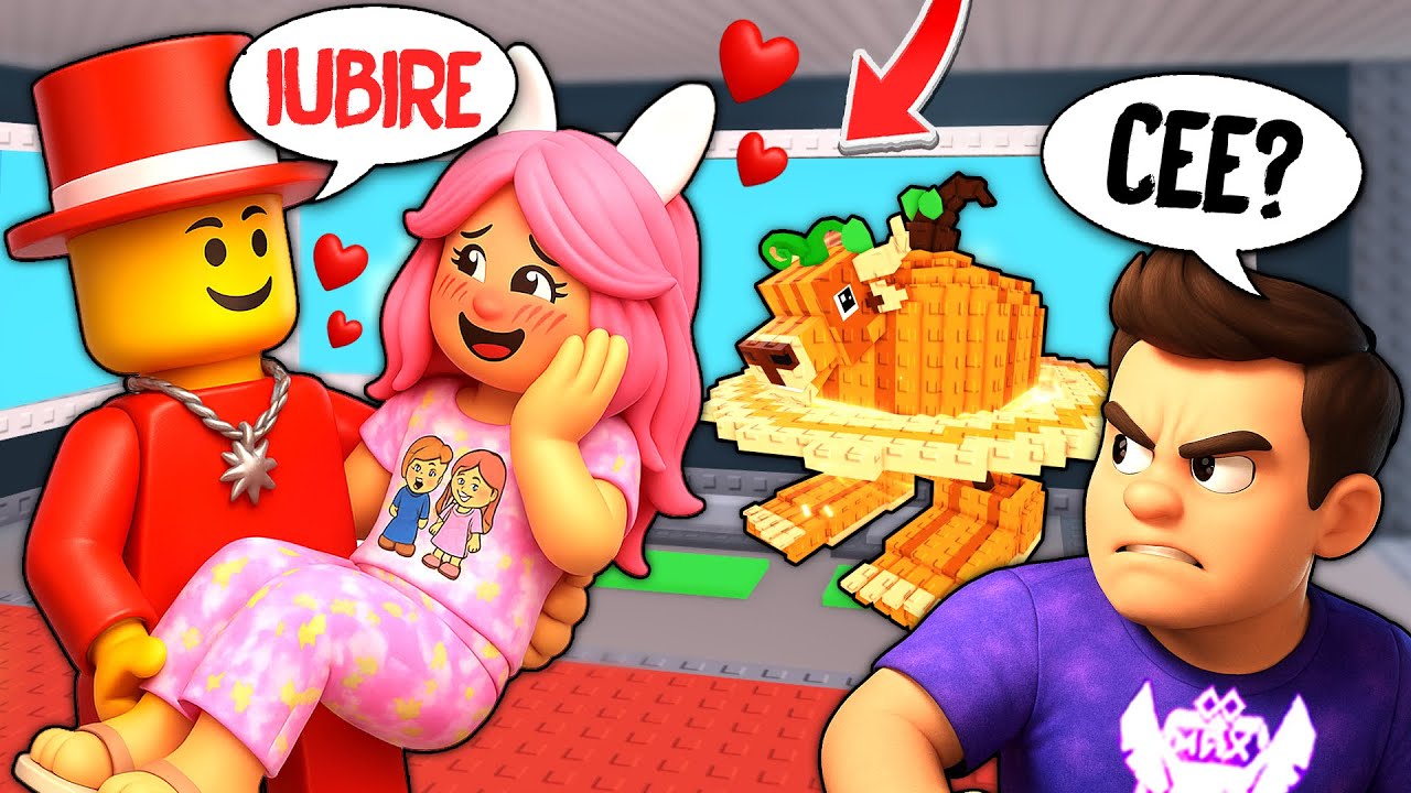 SAMMY OWNERUL mă IUBESTE și MAX e GELOS RAU în Steal a Brainrot!