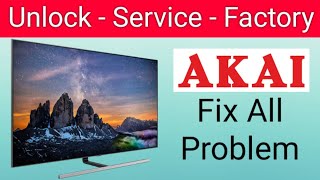 Keys Unlock On AKAI TV / Akai Lcd Tv Factory Settings and Open Service Menu screenshot 4