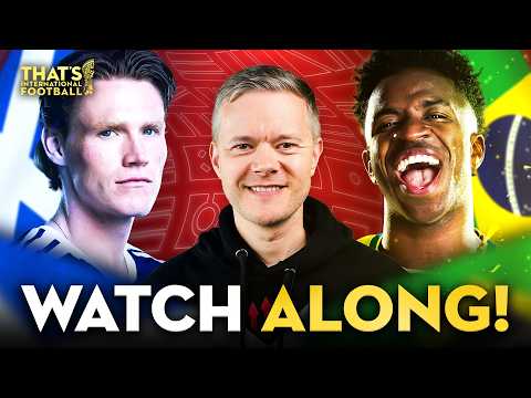 BRAZIL vs SCOTLAND LIVE World Cup 2026 Watchalong