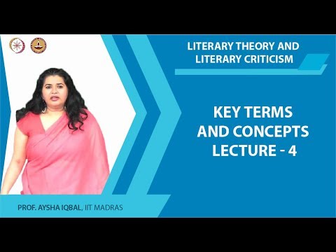 Lecture 4 - Key terms and concepts