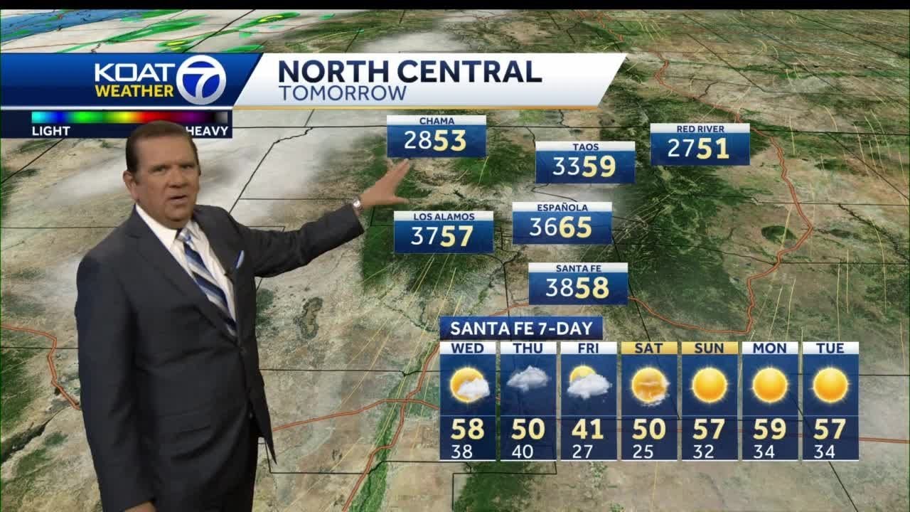 Mild now before strong winds with rain and snow move in - YouTube