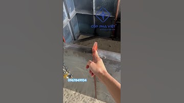 Bộ phận quan trọng của ván khuôn hố ga #copphaviet | CỐP PHA VIỆT