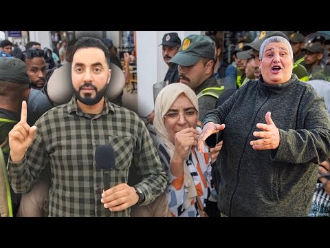 غضب الشباب يصل ل إقليم الناظور مع إحتجاجات وهذه هي الأجواء في سوق أزغنغان 