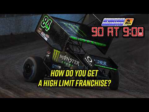 SprintCarUnlimited 90 at 9 for Wednesday, October 7th: How do you get a High Limit franchise - dirt track racing video