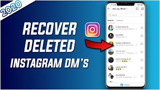 How to Recover Deleted Messages on Instagram in 2020 - Restore Old/Deleted Instagram DMs screenshot 4