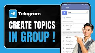 How to Create Topics in Telegram Group