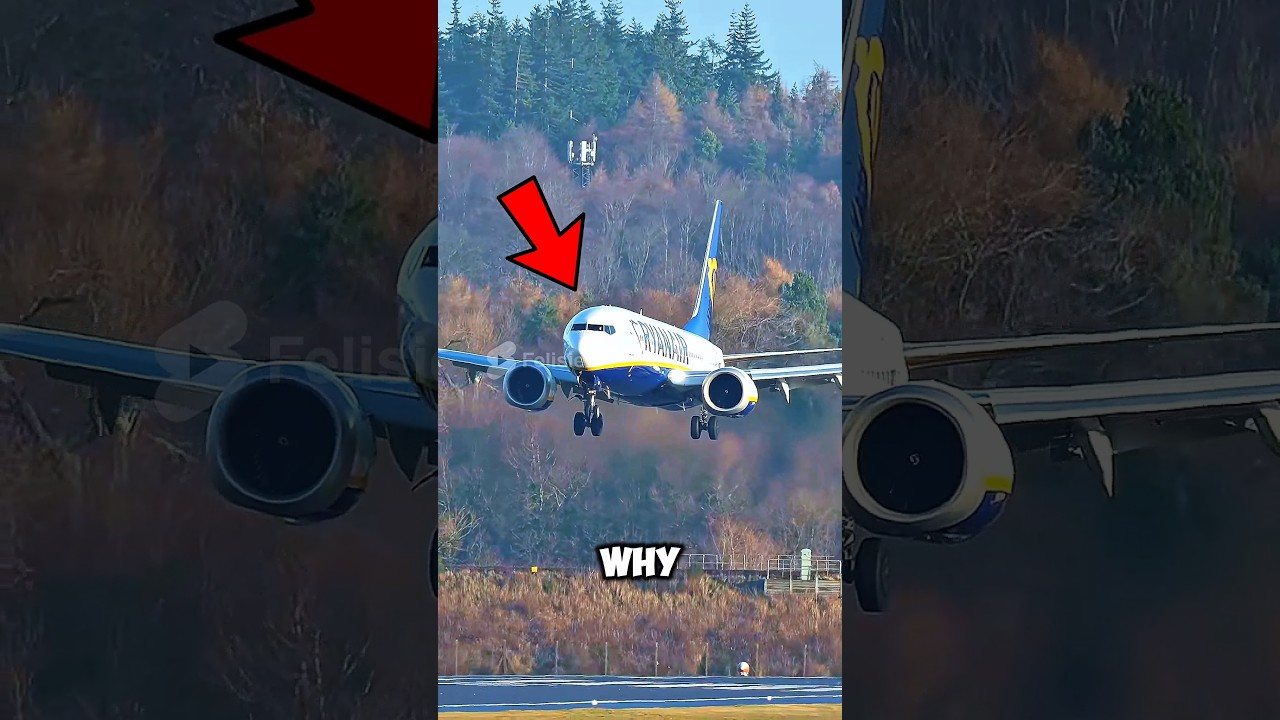 Самолет с самой жесткой посадкой в ​​мире! ✈️😱