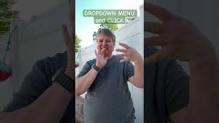Learning ASL Tech: DROPDOWN and CLICK #asl