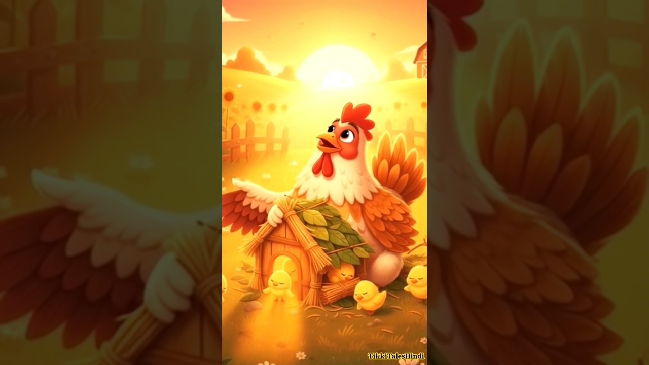 माँ मुरगी का प्यारा घर❤️।Hindi Story। Cartoon Story।Hindi Kahaniyan।Hindi Moral Stories।