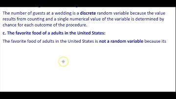 Math 14 HW 5.1.5 Determine whether the value is a discrete, continuous, or not a random variable.