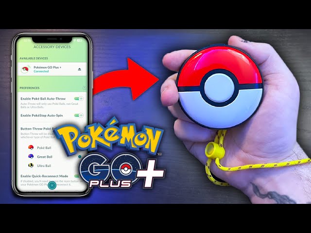 Pokémon GO Plus + Nintendo Pokemon GO Plus Accessory: Pokeball Feature
