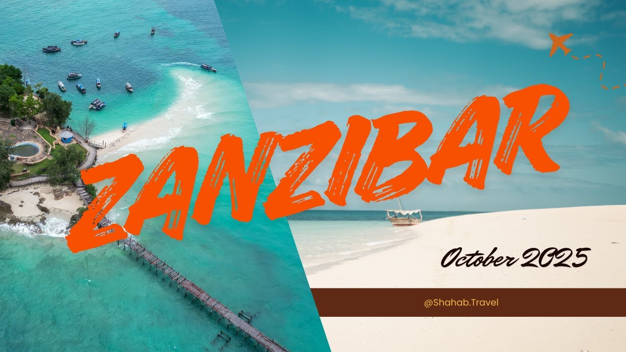 Walking Zanzibar: Stone Town Streets, Kendwa Beach, Nakupenda & Darajani Bazaar