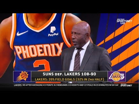 [BREAKING] James Worthy "SHOCKED" Lakers bad loss to Suns 108-90 despite LeBron James 34 Pts - [BREAKING] James Worthy "SHOCKED" Lakers bad loss to Suns 108-90 despite LeBron James 34 Pts