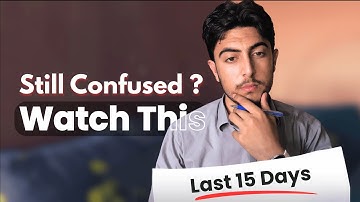 MDCAT Last Days — For Students Studying Alone (You Still Have Time)