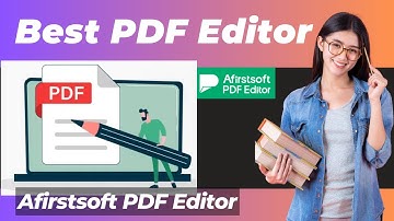 How to Edit PDF Files with Afirstsoft PDF Editor | Free PDF Editing Tips & Tricks