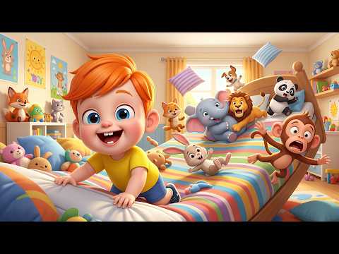 [NEW] Ten In The Bed Song - Newborn Baby Songs - Nursery Rhymes & Kids Songs@BuBufun