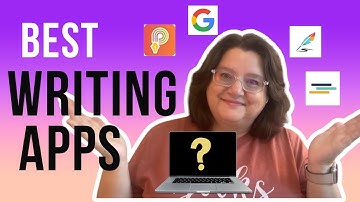 BEST WRITING APPS for AUTHORS - Write Your First Book