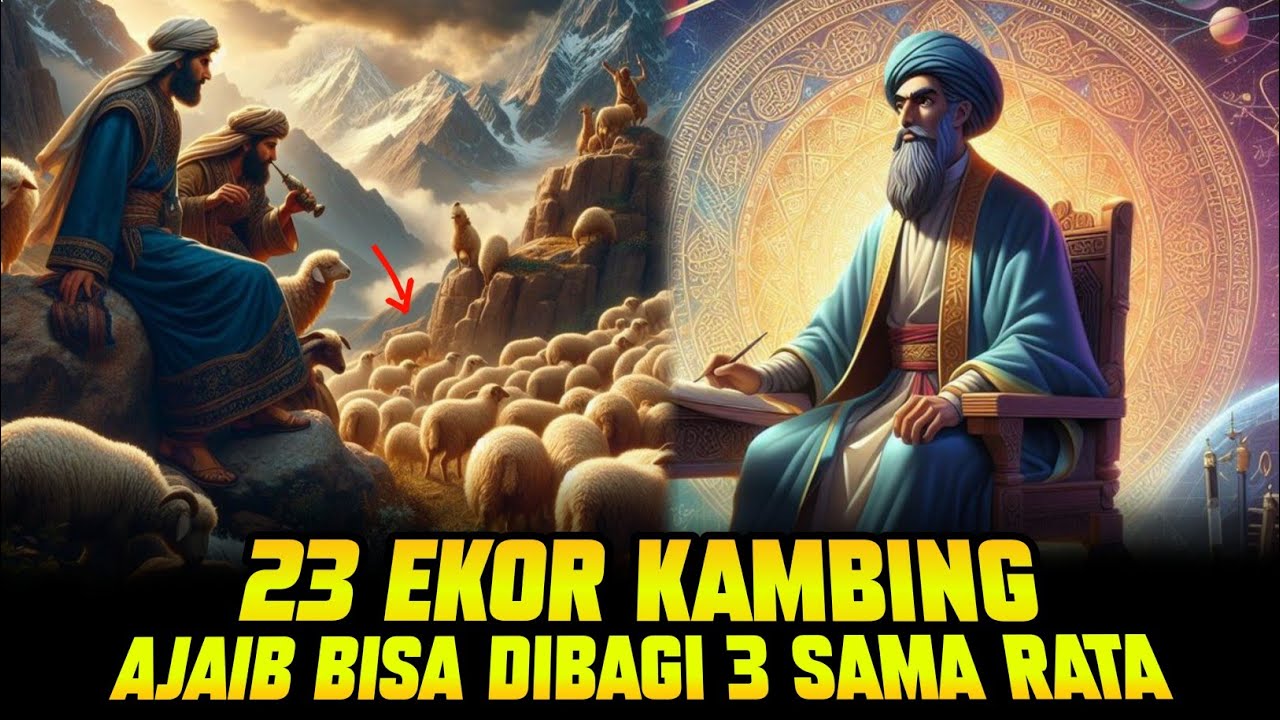 ajaib-kisah-lucu-abu-nawas-pengantar-tidur-23-kambing-dibagi-3-sama