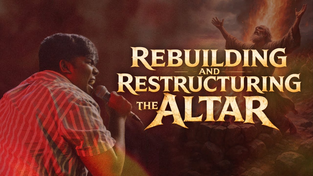 Altar never dies || Rebuilding and Restructuring the Altar || Br Joe Ashok Jakim | Prophetic Worship