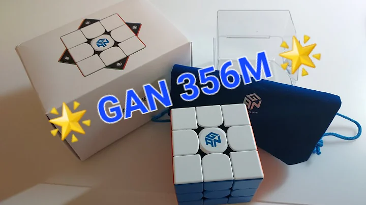 🌟 Unboxing GAN 356M 🌟 #NoobCuber #gancube #asmr