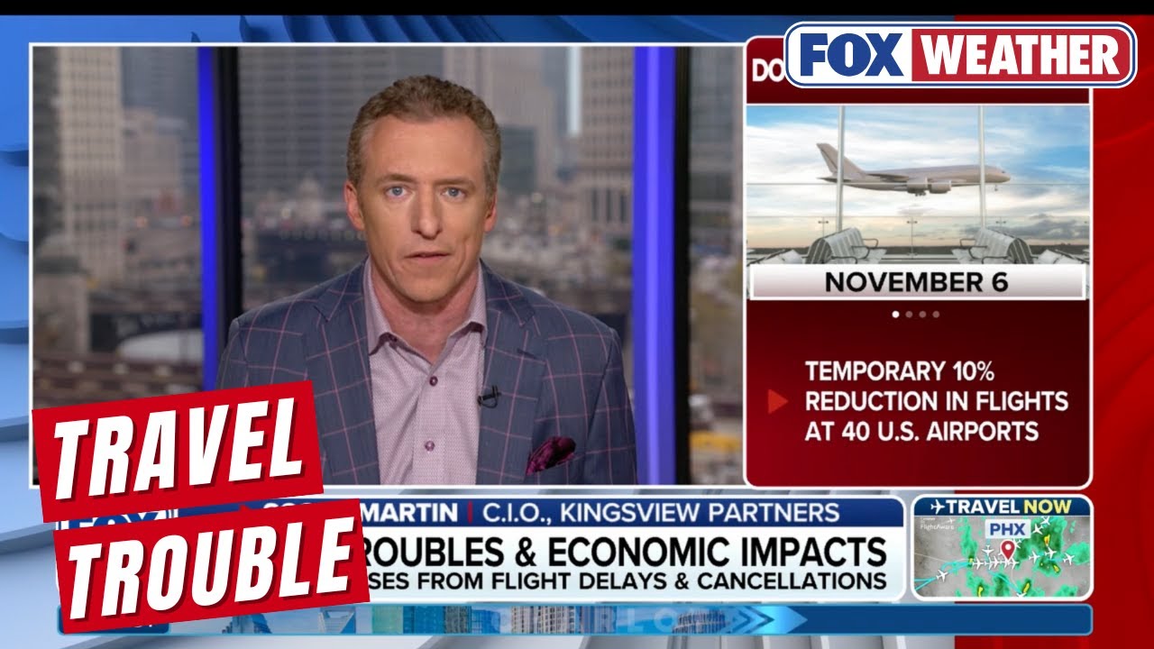 TRAVEL TROUBLE: The Economic Impact Of Holiday Travel Ahead Of Thanksgiving