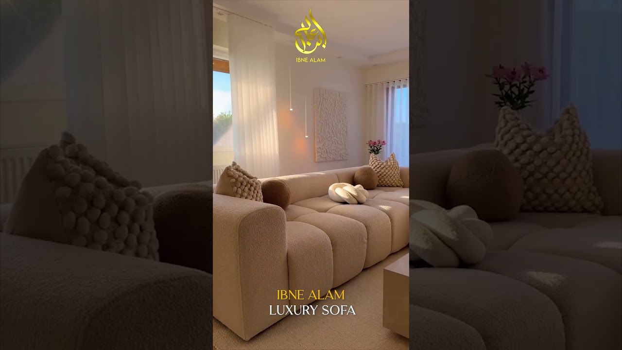 Ibne Alam Luxury Modern Sofa | Redefining Comfort & Contemporary Elegance 