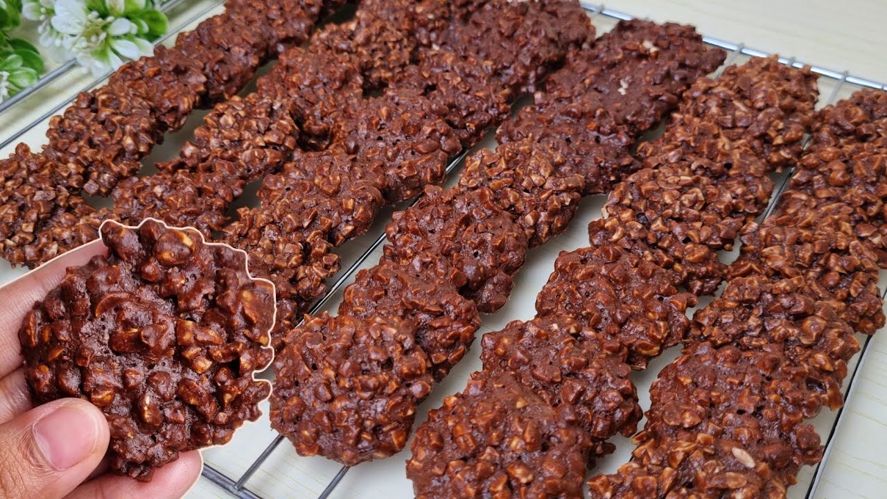 Resep Kue Kering Coklat Kacang Tanpa Tepung, Isian Toples Lebaran Termudah
