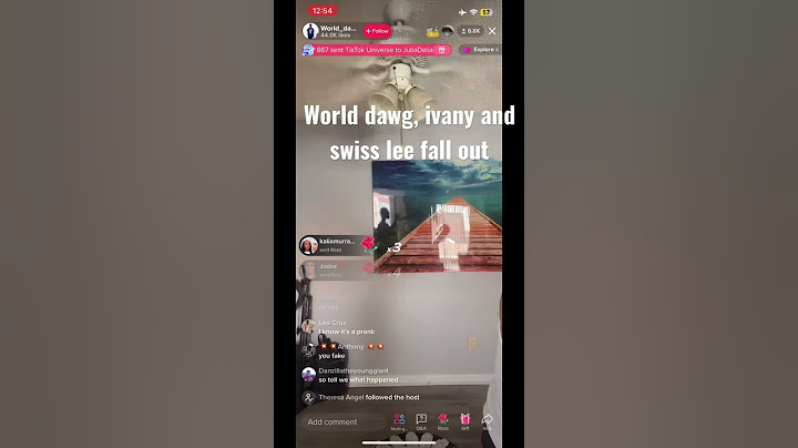 World Dawg and Swiss lee fall out wid Ivany